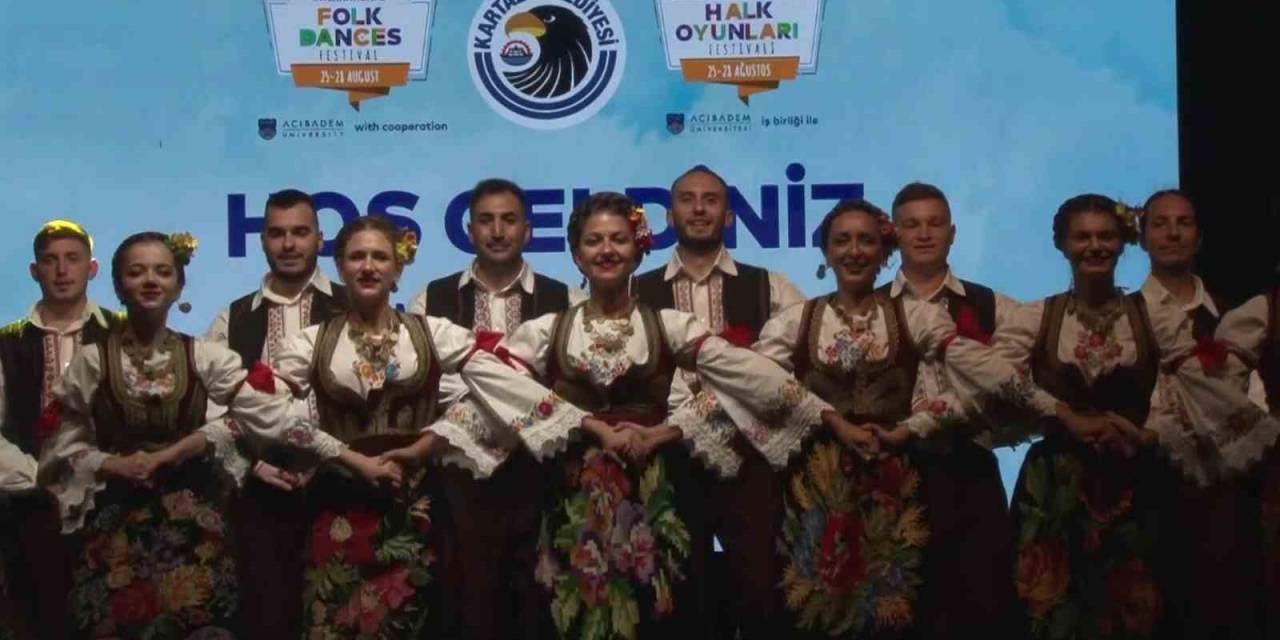 Kartal’da 2. Uluslararası Halk Oyunları Festivali Başladı