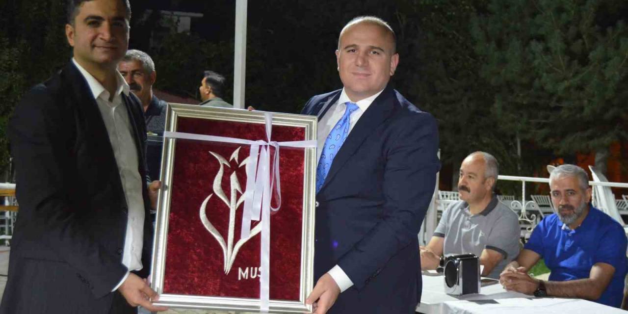 Varto Kaymakamı Güder’e Veda Yemeği