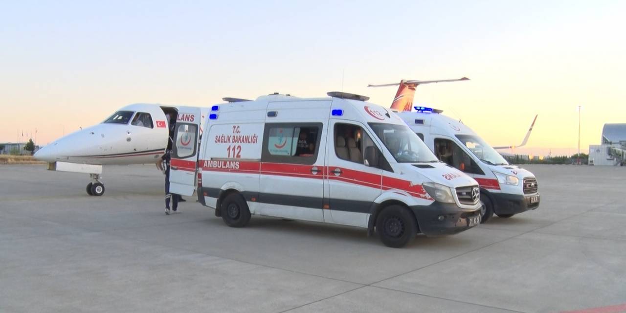 Uçak Ambulans, Bu Sefer 13 Günlük Bir Bebek Ve İki Genç Hasta İçin Havalandı