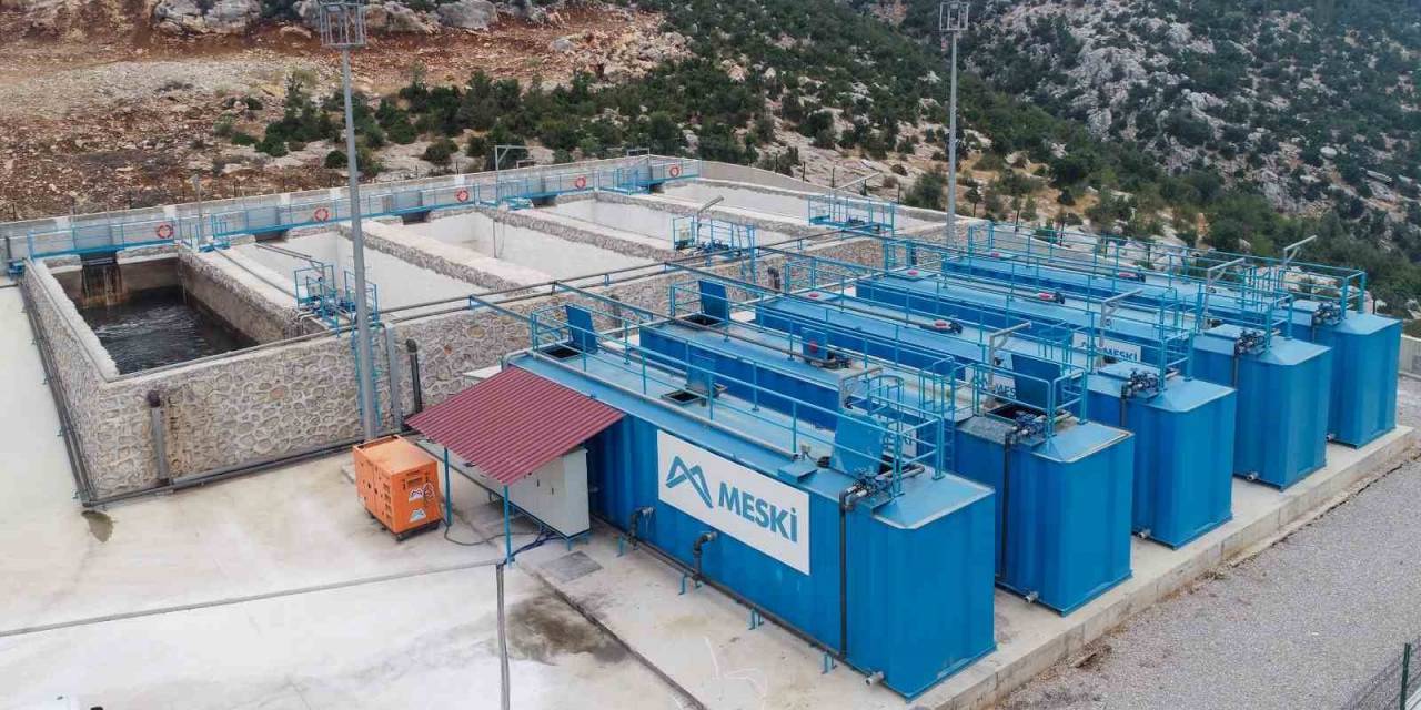 Meski, Gözne Paket Atıksu Arıtma Tesisini Devreye Aldı