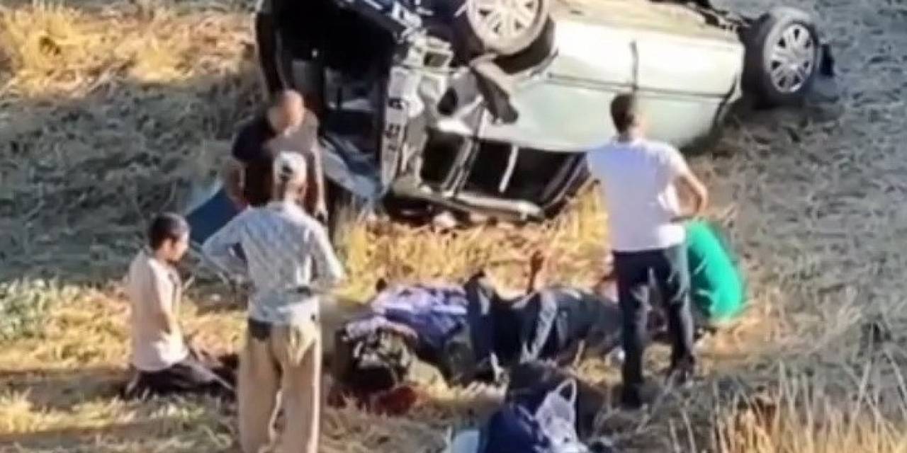Polis Memuru Ailesiyle Kaza Yaptı: 1 Ölü, 4 Yaralı
