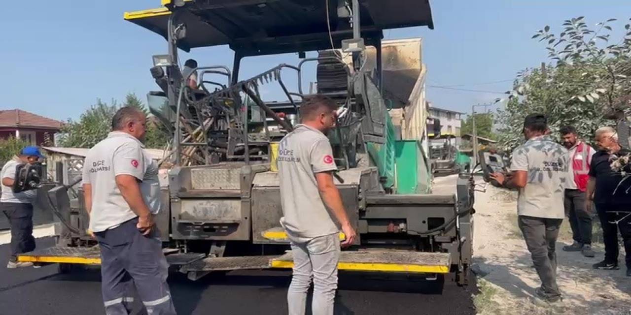 Düzce’de 100 Kilometre Köy Yolu Asfaltlanacak