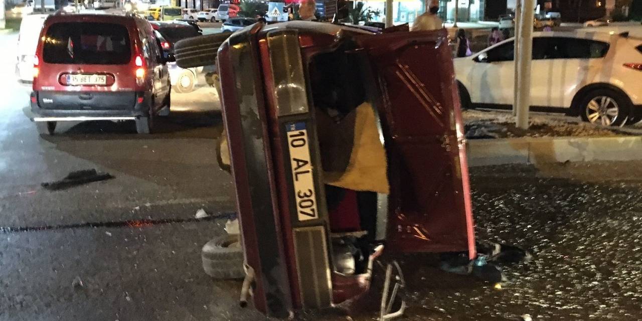 Edremit’te Kaza: 3 Yaralı