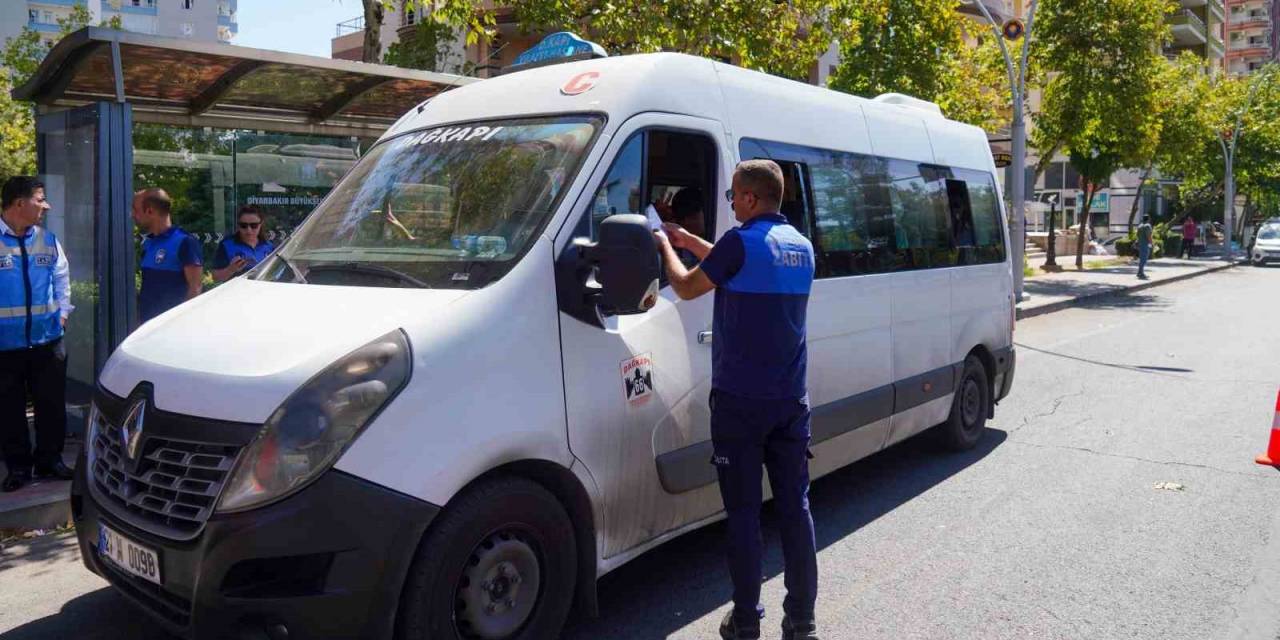 Diyarbakır’da Toplu Taşıma Ve Yük Araçlarına Denetim