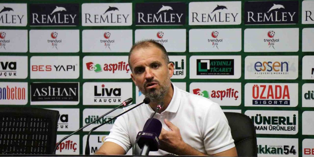 Sakaryaspor-ümraniyespor Maçının Ardından