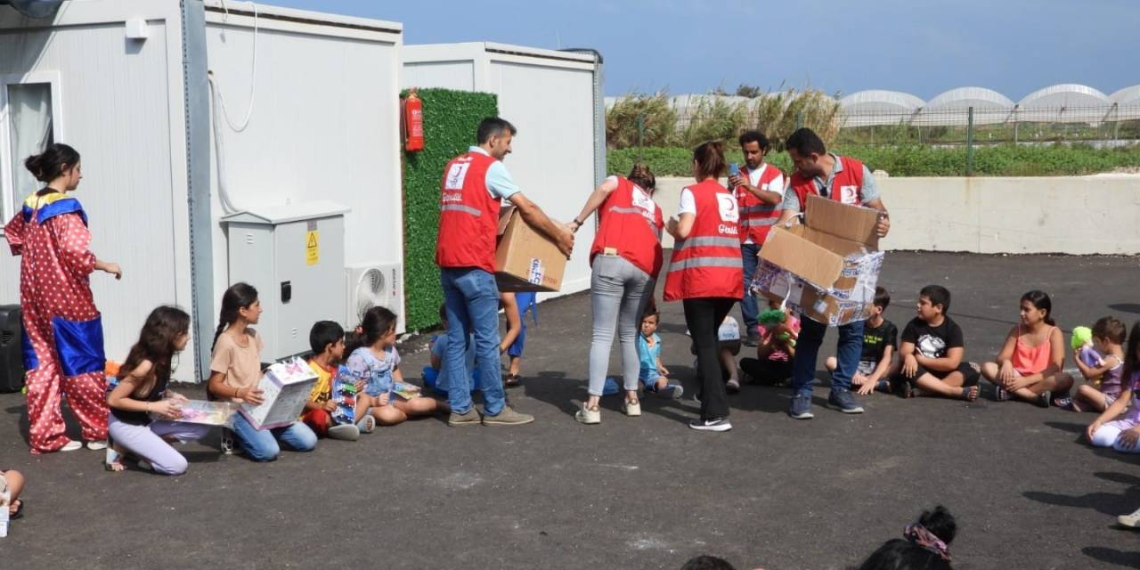 Samandağ’da Depremzede Çocuklar İçin Etkinlik Düzenlendi
