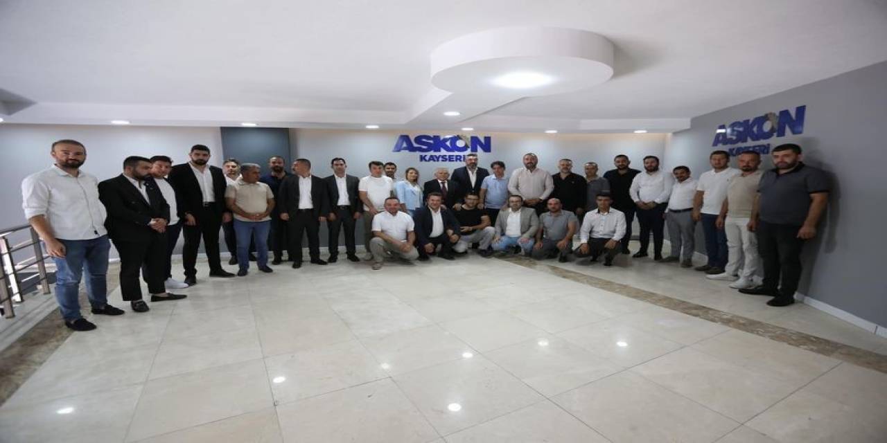 Başkan Büyükkılı. Askon’un Konuğu Oldu