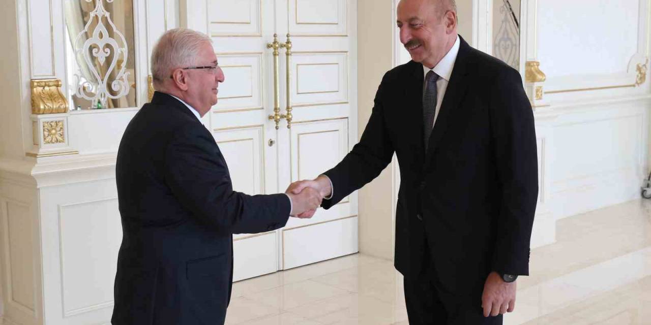 Milli Savunma Bakanı Güler, Aliyev İle Görüştü