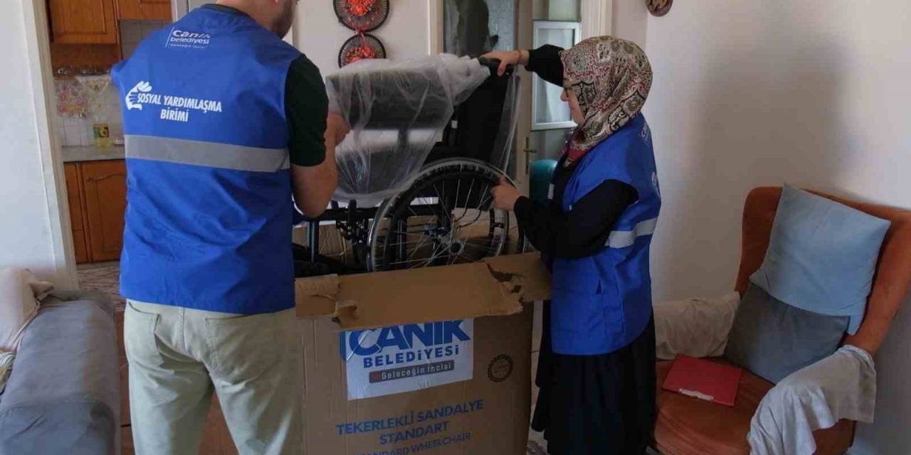 Canik’ten Engellilere Tekerlekli Sandalye