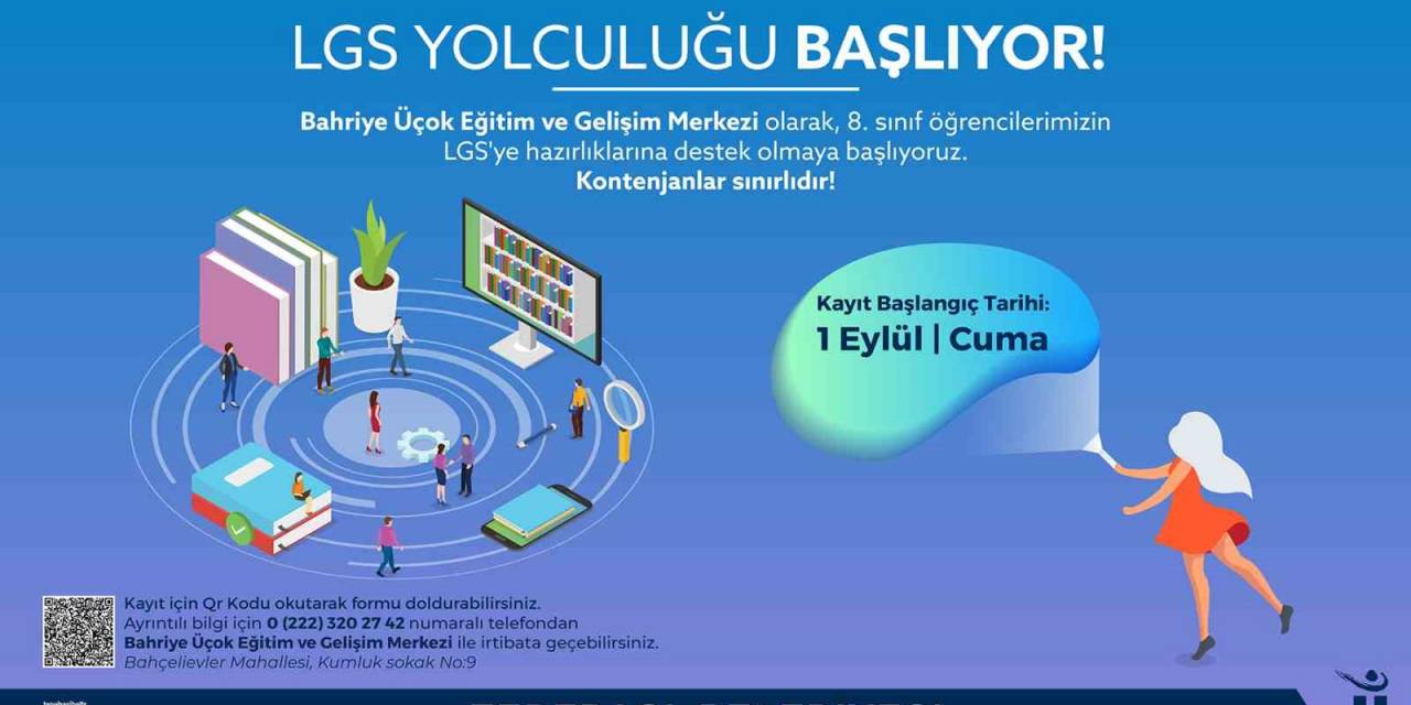 Tepebaşı Belediyesi Lgs’ye Hazırlanan Öğrencilerin Yanında