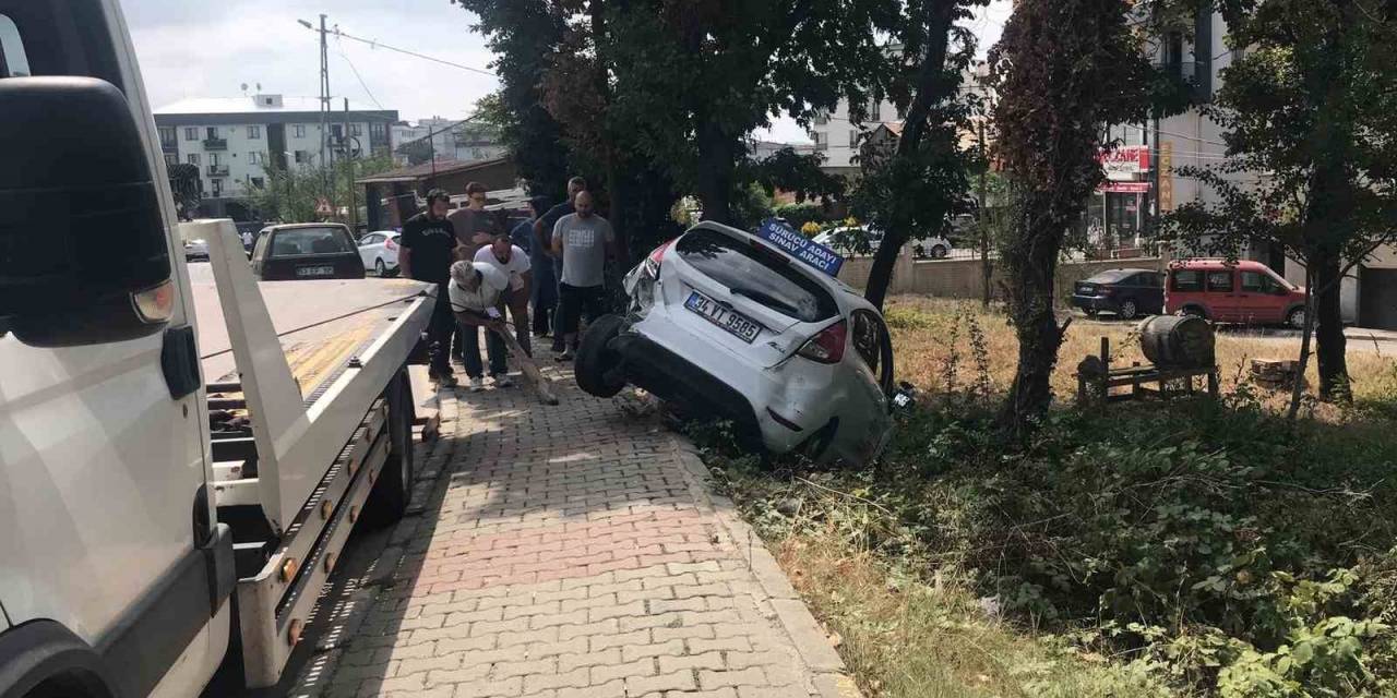 Aşırı Hız Kaza Getirdi