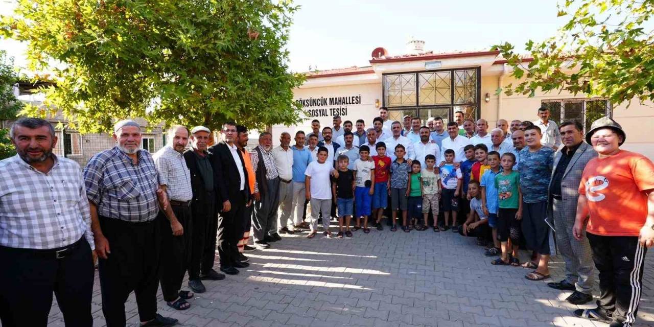 Fadıloğlu Ve Çelikaslan Kırsal Mahallelerdeki Vatandaşlarla Bir Araya Geldi