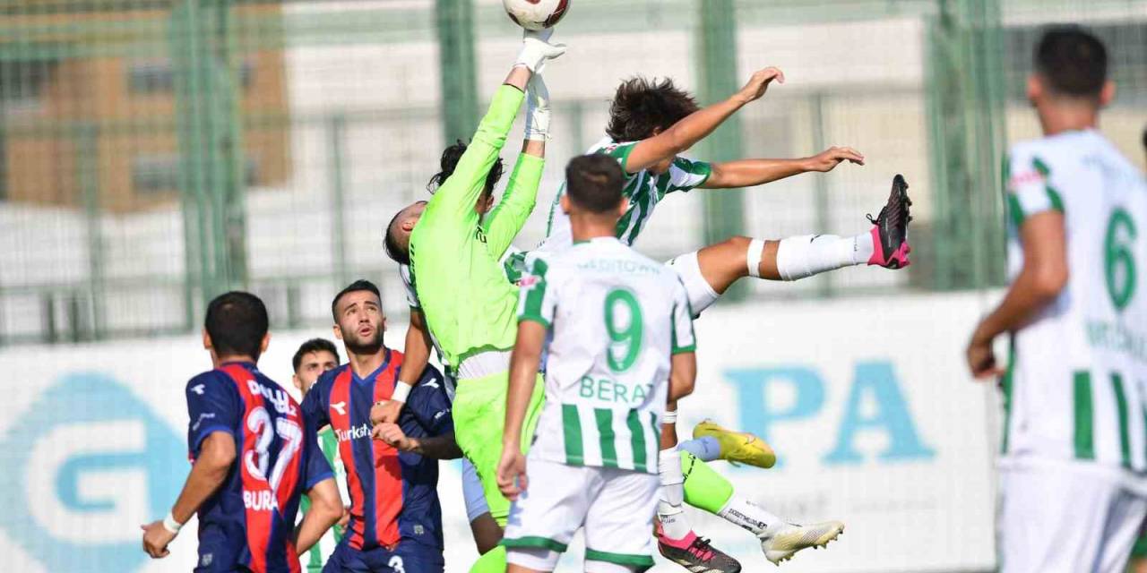 Tff 2. Lig: Bursaspor: 1 - Yeni Mersin İdman Yurdu: 1