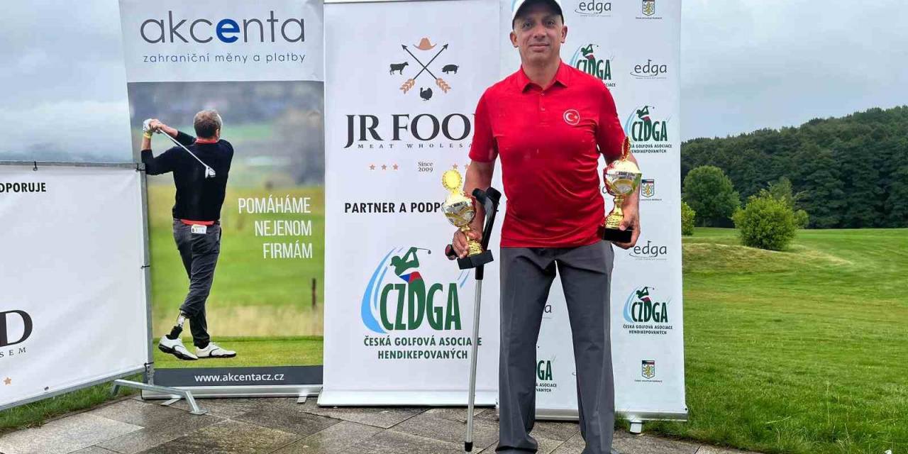 Milli Golfçü Mehmet Kazan, Uluslararası Çek Cumhuriyeti Strokeplay Şampiyonu Oldu
