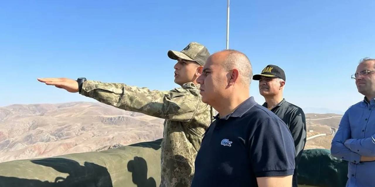 Ağrı Valisi Koç, Hudut Komutanlıklarında İncelemelerde Bulundu