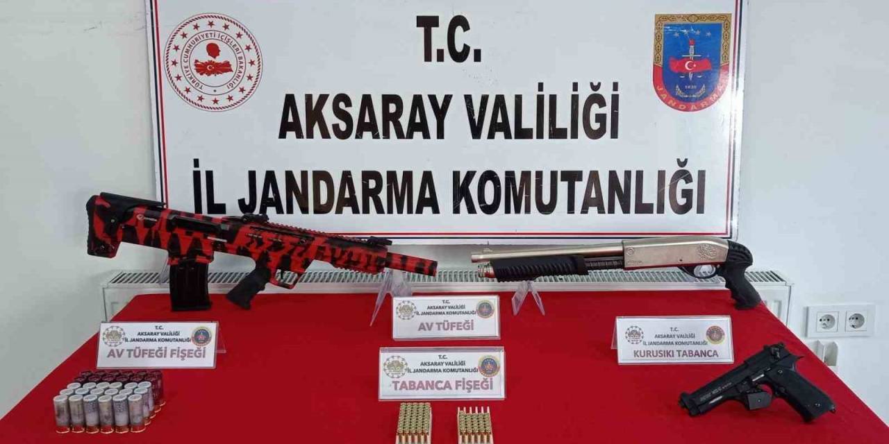 Düğün Magandası Havaya Ateş Ederken Jandarmaya Yakalandı