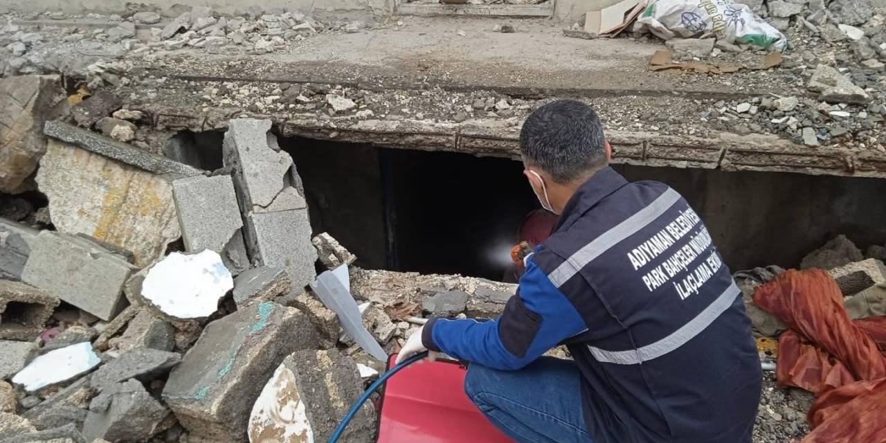 Haşere İlaçlama Çalışmaları Devam Ediyor