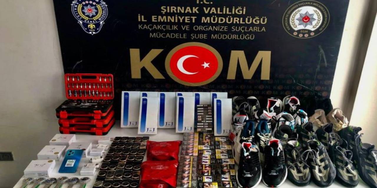 Şırnak’ta Asayiş Ve Kaçakçılık Operasyonu: 44 Şüpheliye İşlem Yapıldı