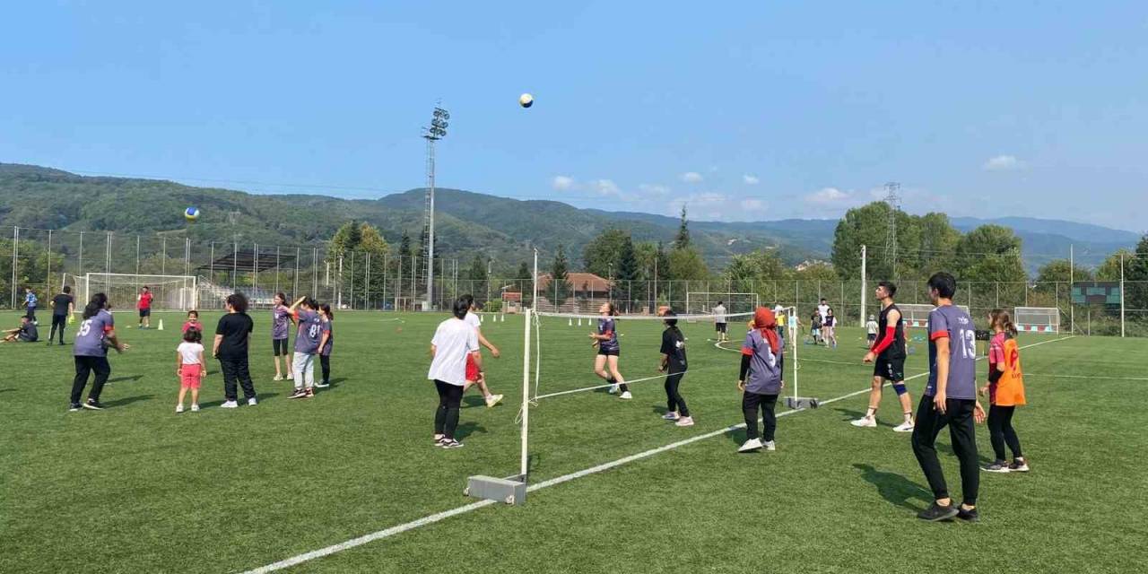 Hem Spor Yaptılar Hem Eğlendiler