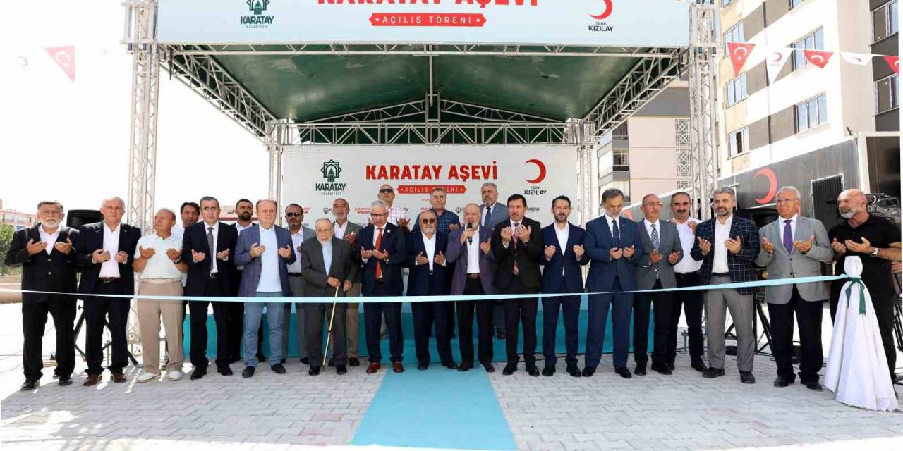 Karatay Aşevi Hizmete Açıldı