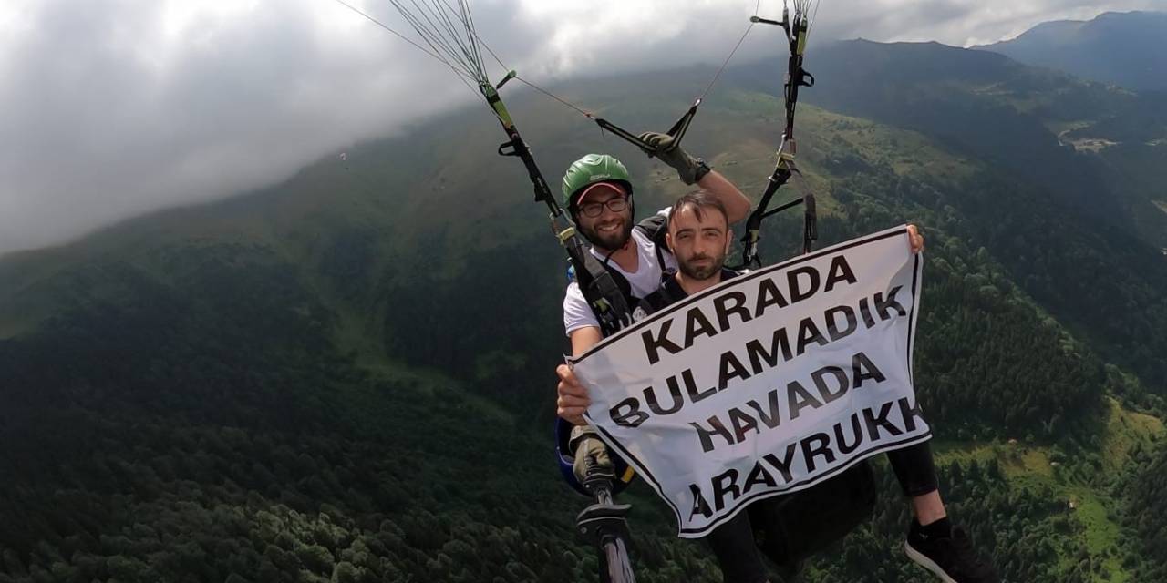 Gelin Adayını Karada Bulamadı, Havada Aradı