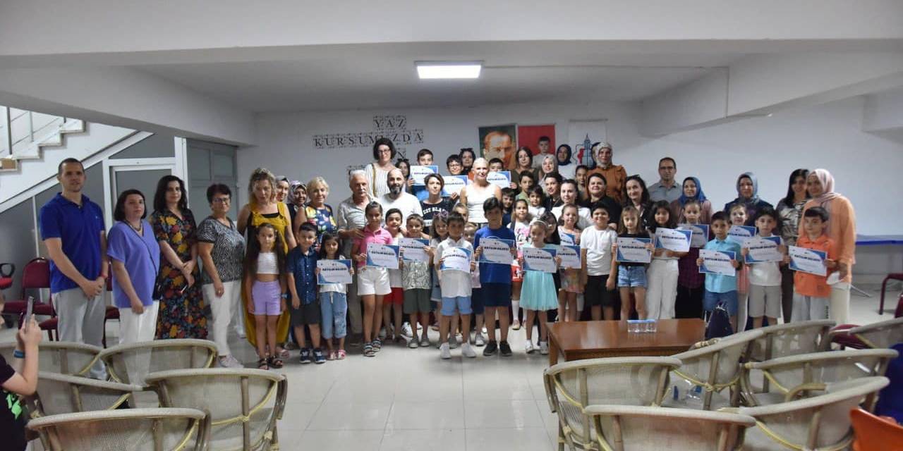 Matematik Ve Robotik Kodlama Kursu’na Katılanlara Sertifikaları Verildi