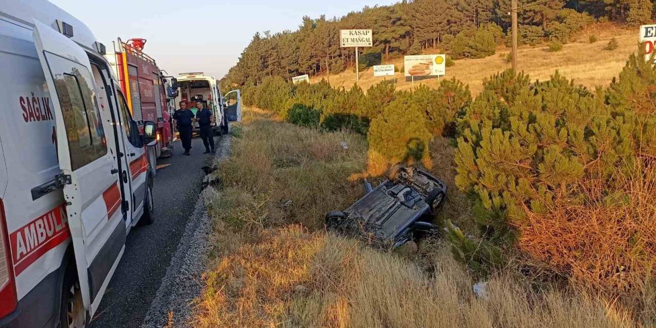 Uykusuzluk Kazayı Getirdi; 2’si Çocuk 4 Yaralı