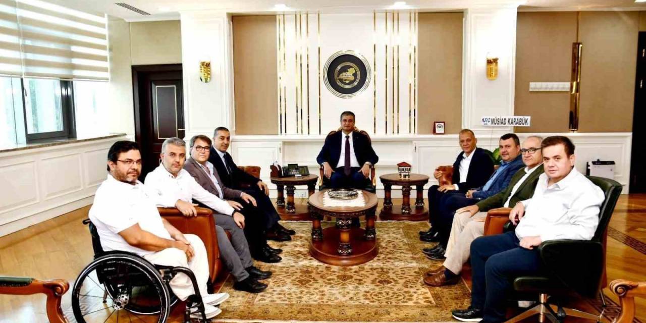 Başkan Ünal, Proje Ve Hedeflerden Bahsetti