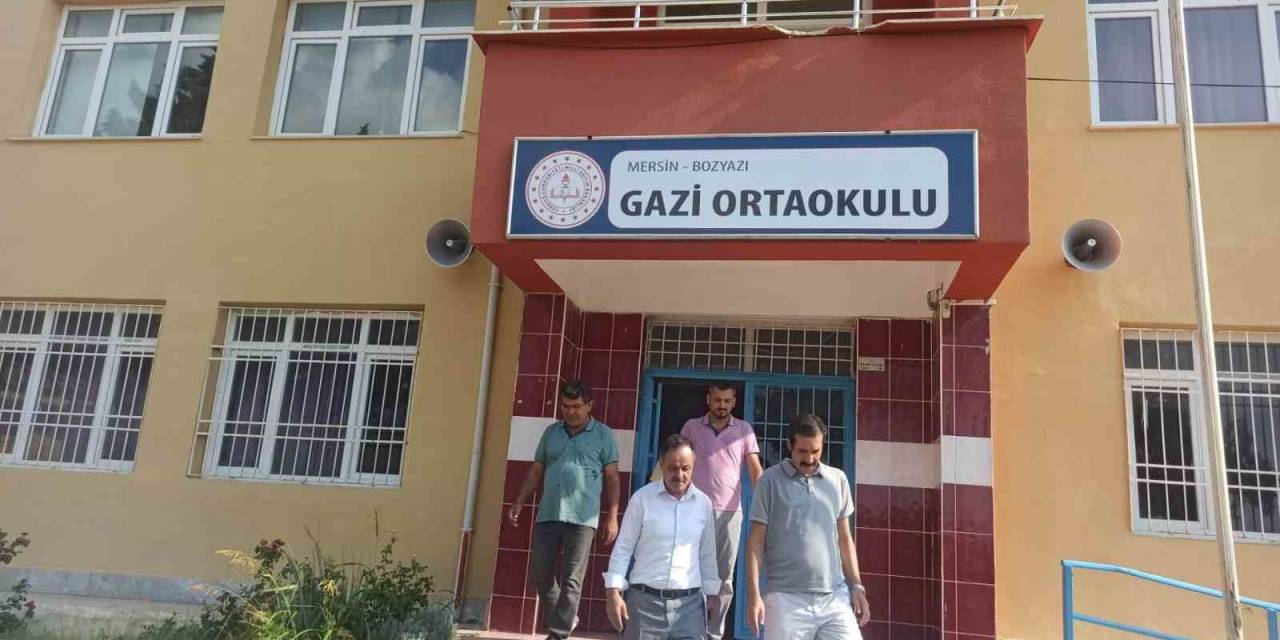 Bozyazı’da Okullar Eğitim Öğretime Hazır