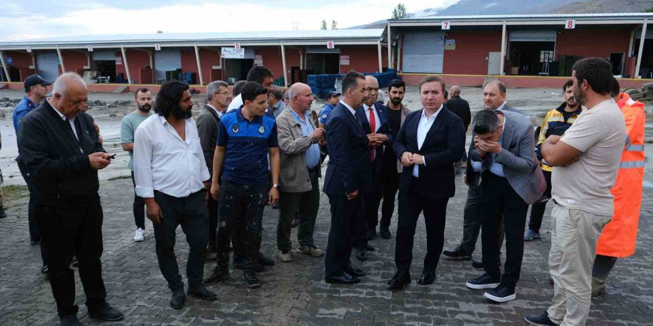 Erzincan’da Sel Sonrası Çalışmalar Sürüyor