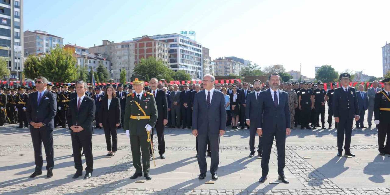 Elazığ’da 30 Ağustos Zafer Bayramı Kutlamaları