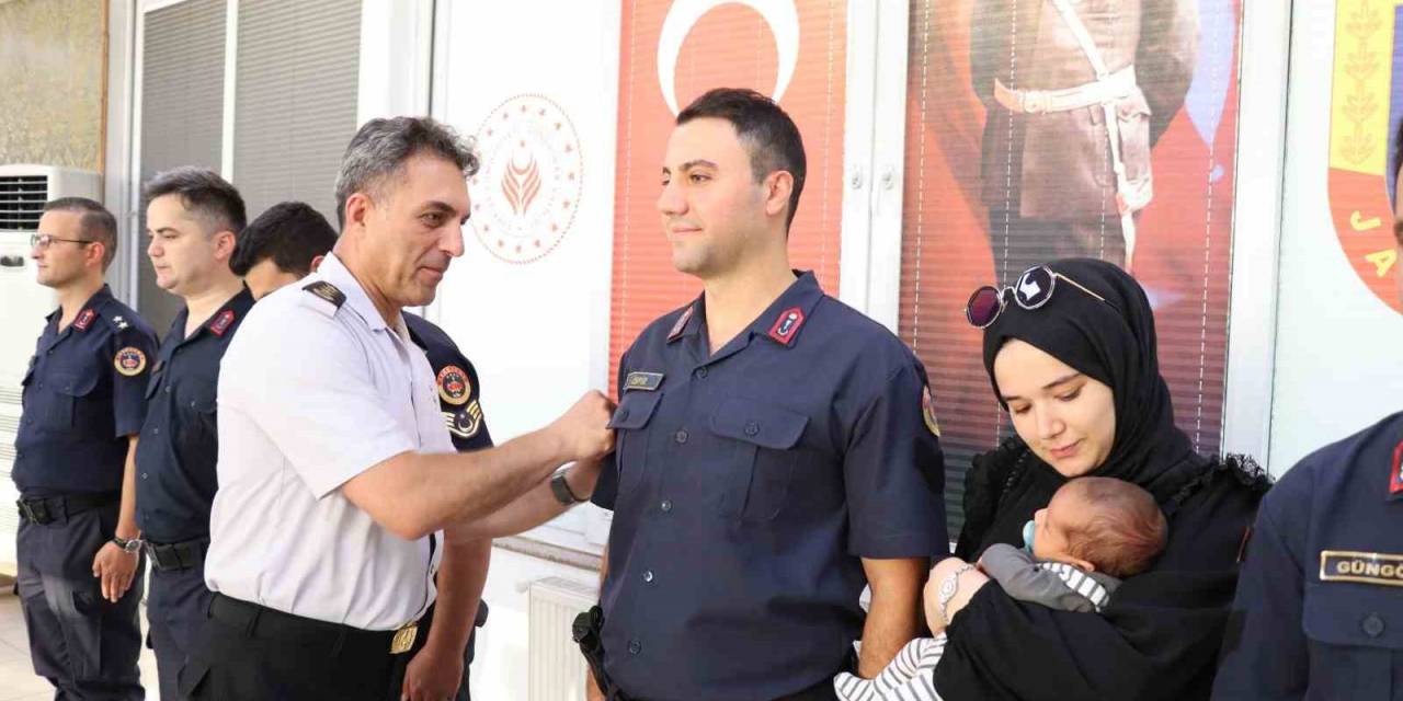 Zonguldak’ta 108 Jandarma Personeli Üst Rütbeye Terfi Etti