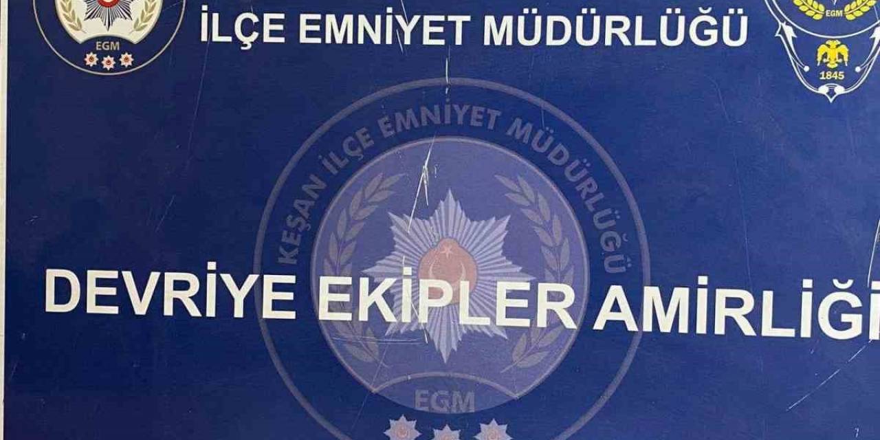 Keşan’da 2 Şüphelinin Üst Aramasında Uyuşturucu Ele Geçirildi