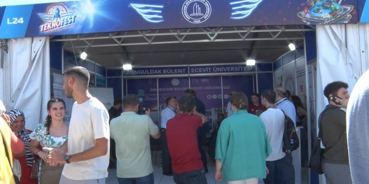 Zonguldak Bülent Ecevit Üniversitesi Teknofest’te Yerini Aldı