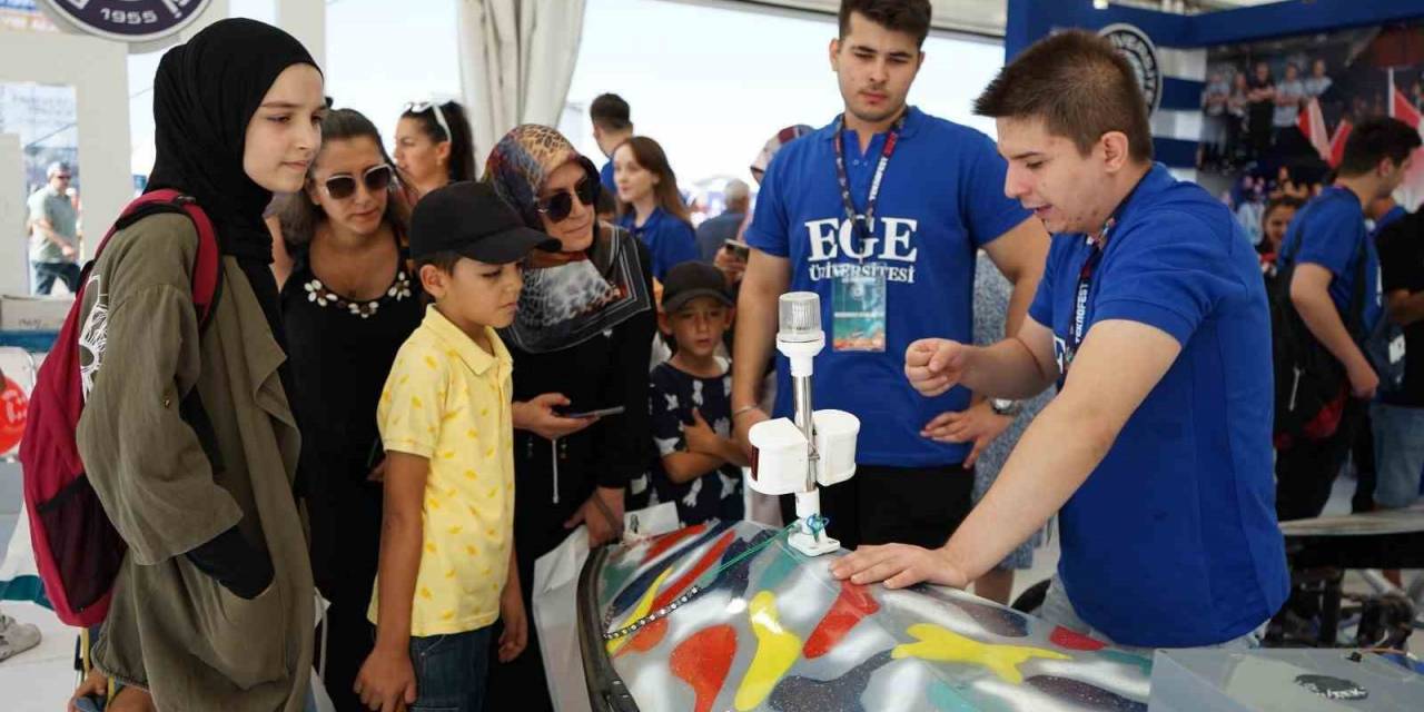 Ege Üniversitesi Standı Teknofest Ankara’da Yoğun İlgi Görüyor