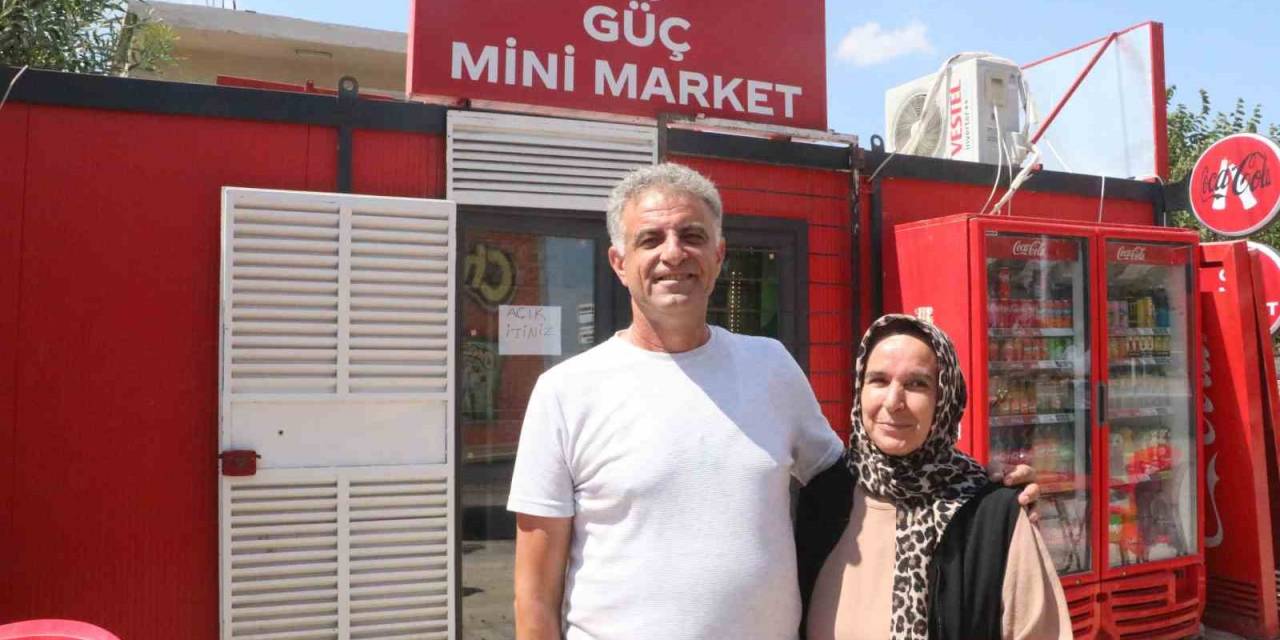 Depremzede Esnafın Umudu Yeniden Yeşerdi