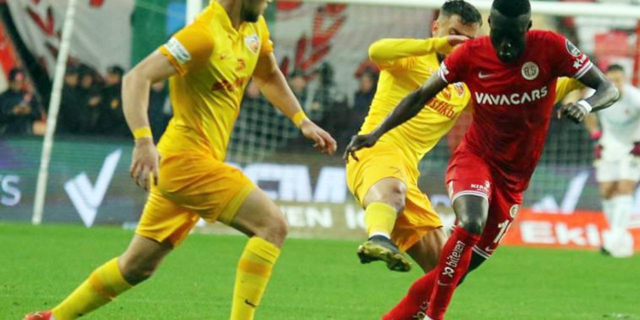 Antalyaspor İle Kayserispor 31. Randevuda