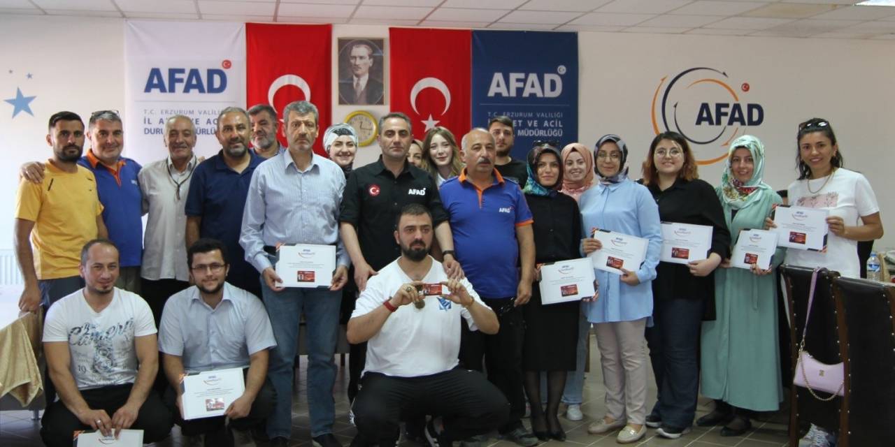 Onlar Artık Resmen Afad Gönüllüsü