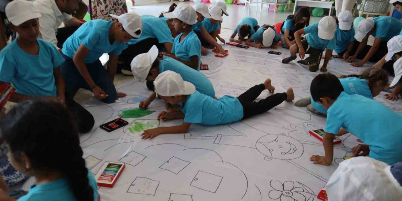 Çocuklar Hem Eğlendi Hem Eğitim Gördü