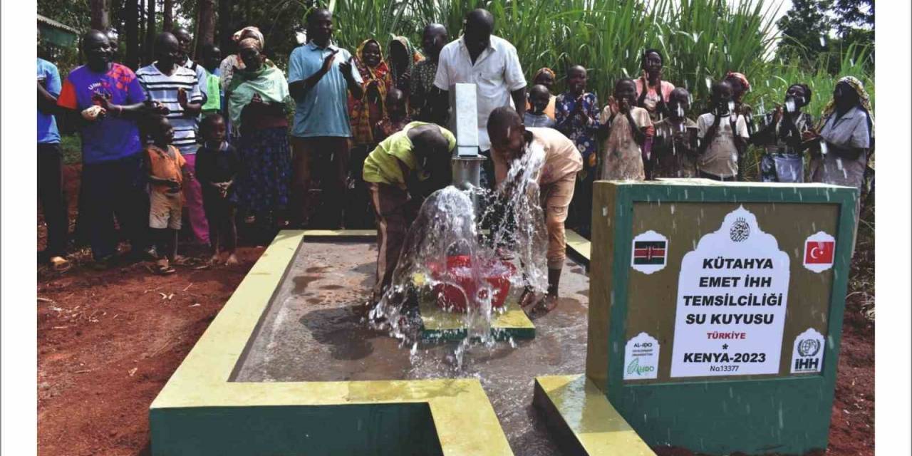 Emet İhh Şubesi Kenya’da İçme Suyu Kuyusu Açtı