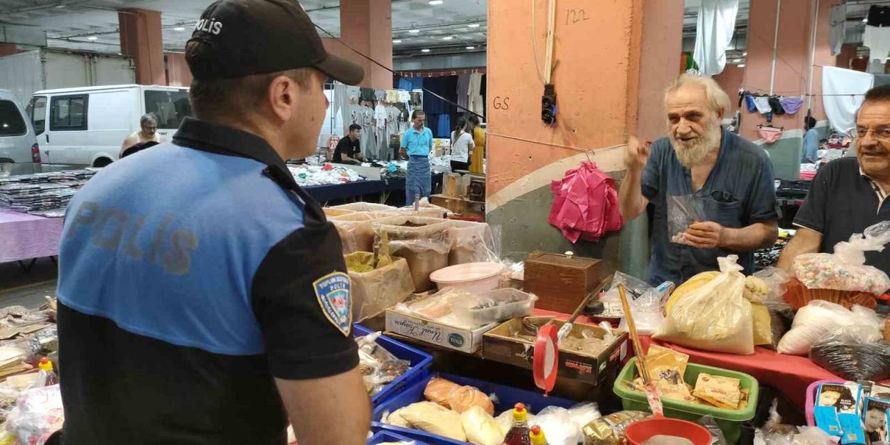 Polis, Pazar Esnafını Dolandırıcılık Ve Yankesicilik Olaylarına Karşı Uyardı