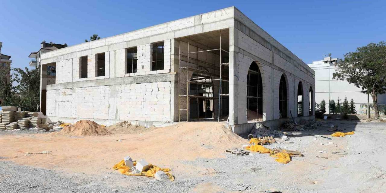 Karatay Hoş Kubbe’nin Yapımı Sürüyor