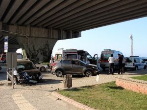 Samsun’da Trafik Kazası: 4 Yaralı