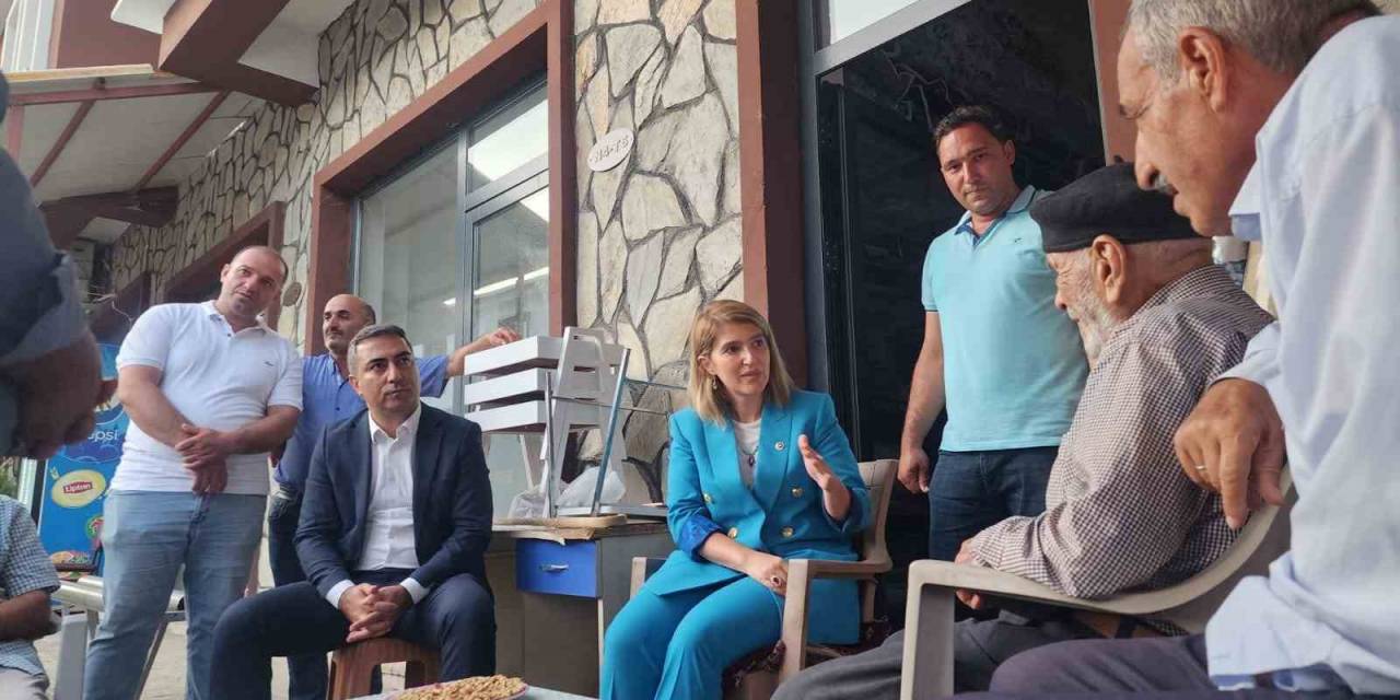 Milletvekili Ölmeztoprak, Doğanyol’da Esnaf Ve Vatandaşların Taleplerini Dinledi