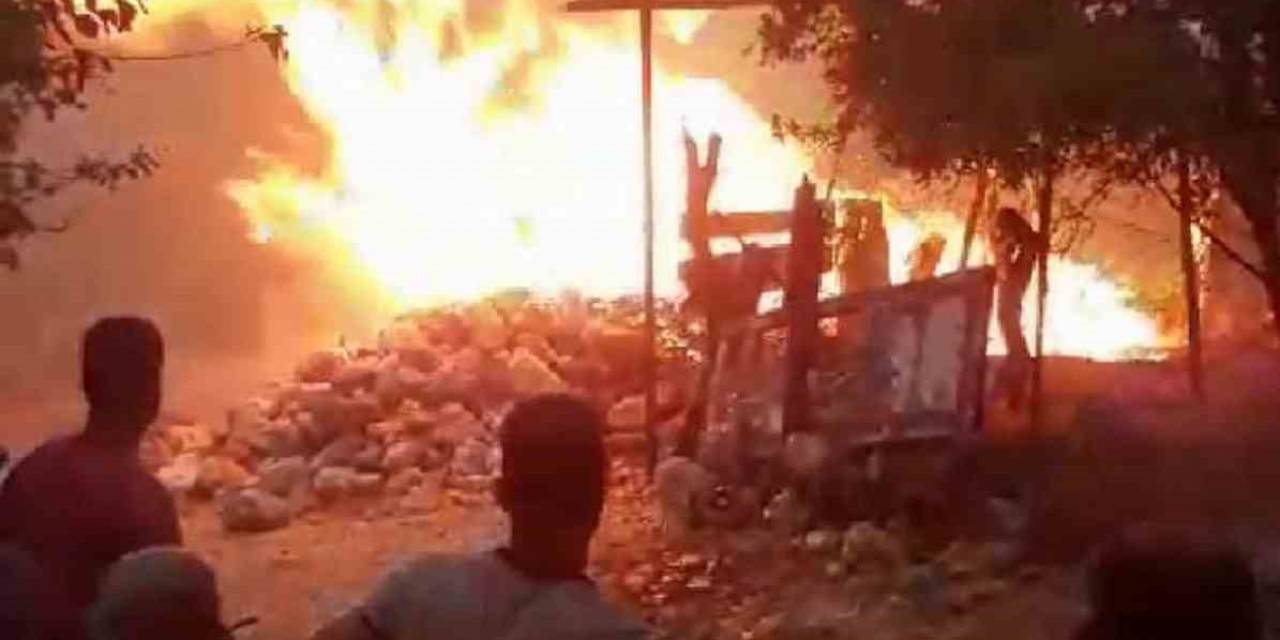 Siirt’te Çıkan Yangın Maddi Hasara Neden Oldu