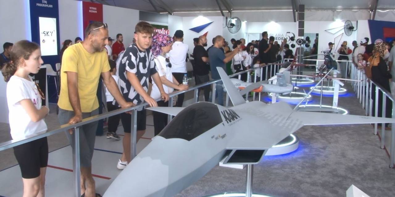 Tusaş’ın Teknofest Standına Yoğun İlgi