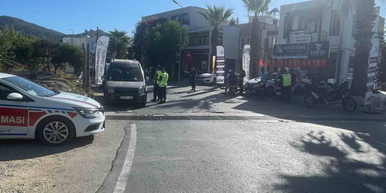 Bodrum’da 76 Sürücüye Cezai İşlem Uygulandı