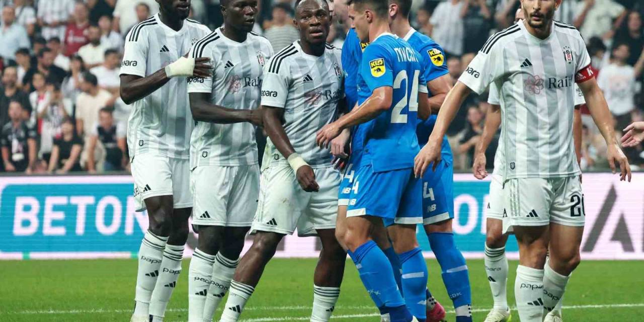 Uefa Avrupa Konferans Ligi: Beşiktaş: 0 - Dinamo Kiev: 0 (İlk Yarı)