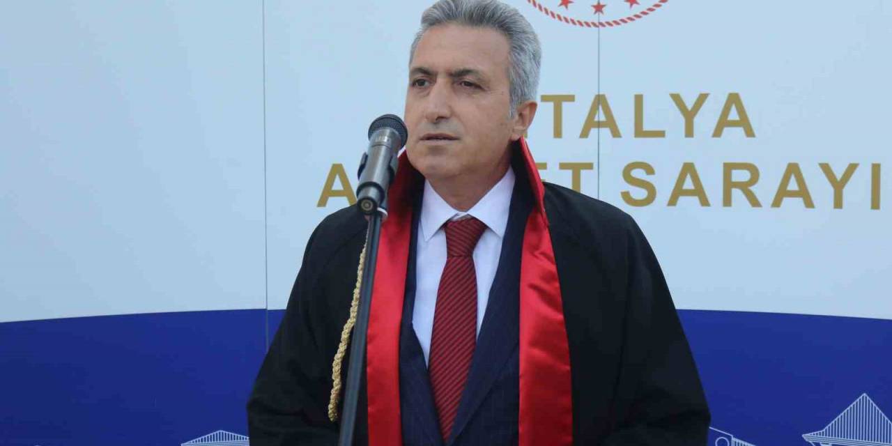 Antalya Cumhuriyet Başsavcısı Zafer Koç: "2023 Yılında Adli Tatil Başına Kadar 75 Bin Soruşturma Dosyası Kaydoldu, Bunlardan 65 Bini Karara Bağlandı"