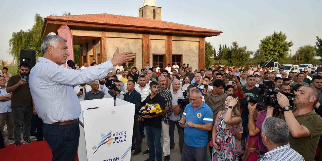 Küçükoba Mezarlığı Camisi’nin Açılışı Yapıldı